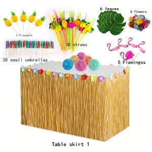 83pcs Tropical Hawaiian Party Pack – Birthdays, Graduations & – Includes Decor, Tableware & More Event & Party Supplies Shop Online at Dubai Trades