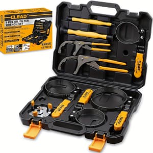 9-piece Oil Filter Wrench Set – Carbon Steel Adjustable Oil Filter Removal Tool Kit With Carrying Case Business, Industry & Science Shop Online at Dubai Trades