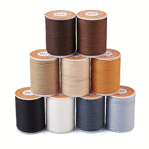 9 /set Waxed Polyester Twisted Cord 9 For Diy Beading Bracelet Necklace 11m/roll Jewelry Making Craft Supplies -beading & Arts, Crafts & Sewing Shop Online at Dubai Trades