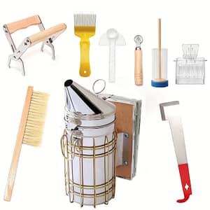 9pcs Beekeeping Tool Kit For Beginners – Stainless Steel, Wood & Plastic Tools With Of Beehive Accessories – Ideal Gift Set For Aspiring Beekeepers, Beekeeping Supplies Beekeeping Supplies Shop Online at Dubai Trades
