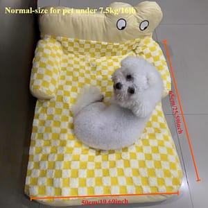 A Cozy And Washable Dog Bed For Pets, Suitable For Autumn And Winter, That Provides Warmth , Serving As A Cat Nest For . Beds & Furniture Shop Online at Dubai Trades
