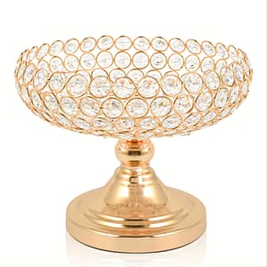A Modern Luxurious Crystal Fruit Tray For Home Decoration, Party Or Pre-wedding Fruit Tray Dining & Entertaining Shop Online at Dubai Trades
