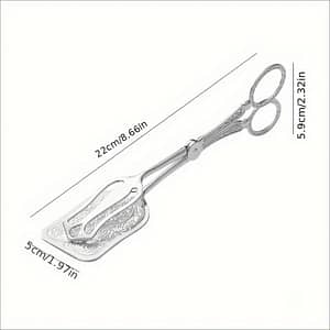 A Retro Middle Eastern Multifunctional Food Clip – Bread, Desserts, Barbecue, Salad, Etc., A Handy Tool For Outdoor Picnics And Parties! Buffet Tongs Shop Online at Dubai Trades 2