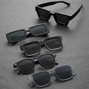 A Stylish And Practical Set Of 6 Men’ And Gray Combination Glasses That Are Versatile For Casual Wear. Accessories Shop Online at Dubai Trades