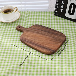 Acacia Wood Cutting Boards For Food Contact – Bread Board And Cheese Tray Set Cutting Boards Shop Online at Dubai Trades