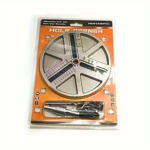 Adjustable Drill Bit, 1.7-5in Diameter, Metal Material, Manual Handheld Hole Cutter For Wood, Plastic, Drywall, Thin Metal, No Electricity Needed Hole Saws Shop Online at Dubai Trades