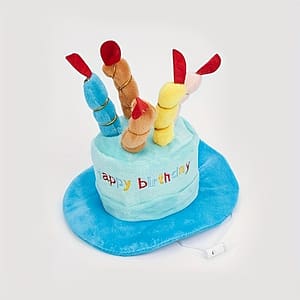 Adorable “” Hat Toy – Soft Polyester, Easy Pullover Design With Candle Accents For Small/medium , Dog Birthday Party Supplies Apparel & Accessories Shop Online at Dubai Trades