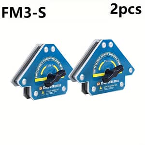 Allsome 2pcs/4pcs Fm3-s Magnetic Welding Fixer Holders With Switch Multi-angle 45°,90°, 135° Neodymium Magnet Holding Auxiliary Locator Tool Arc Welding Equipment Shop Online at Dubai Trades