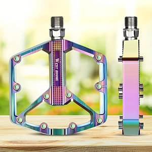 Aluminum Alloy Bike Pedals – Anti-slip, Smooth Bearings For Bikes – Modern Dazzle Colors – Perfect Gift For Cyclists Cycling Shop Online at Dubai Trades