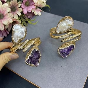Amethyst Baroque Bracelet Hot Selling Wholesale Bracelets Shop Online at Dubai Trades