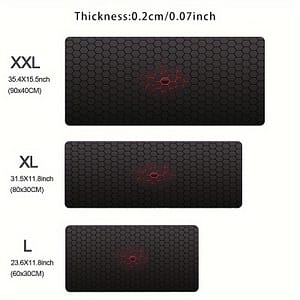 Anime Geometric Large Mouse Pad Computer Accessories Non Slip Mousepad Office Laptop Gamer Keyboard Mat Mouse Mat Rubber Desk Mat Desk Accessories & Workspace Organizers Shop Online at Dubai Trades