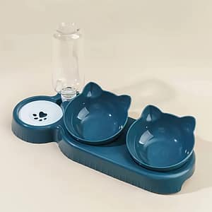 Anti-slip Slanted Mouth Cat Bowl Home Style Automatic Drinking Bowl Protects Cervical Spine And Prevents Dogs From Falling Over Automatic Feeders Shop Online at Dubai Trades 2