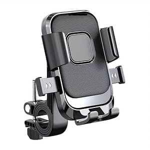 Bicycle Phone Mount: Abs Material, 360° Rotation, Quick Release, Gps Navigation Compatible Accessories Shop Online at Dubai Trades