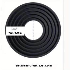 Blackout Cover Micro Dslr For Camera Lens Blackout Cover Anti Glass Reflective Silicone Lens Cover Foldable Soft Sunshade Accessories Shop Online at Dubai Trades 2
