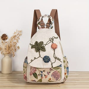 Bohemian Ethnic Style Backpack, Multi Functional Backpack, Can Be Used As A Shoulder Bag, Chest Bag, Or Single Shoulder Bag Backpacks Shop Online at Dubai Trades