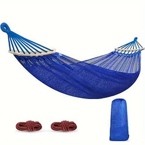Breathable Knit Fabric With Anti-rollover Bars, Portable Outdoor Mesh With Travel Bag, Hand-washable, Supports Up To 450 Lbs, Suitable 14+ Camping & Hiking Shop Online at Dubai Trades