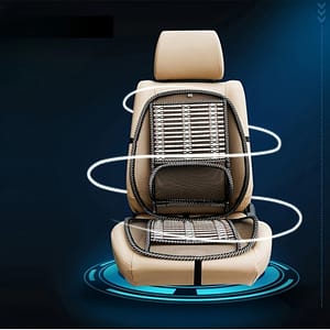 Breathable Summer Car Seat Cushion With Lumbar Support – Fit, Wire For Cool , Universal, Car Accessories Automotive Shop Online at Dubai Trades