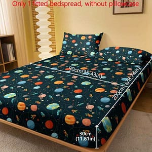 – Brushed Sheet – Polyester, Machine Washable, For Bedroom & Decor (pillowcase Not Included) Bedding Shop Online at Dubai Trades