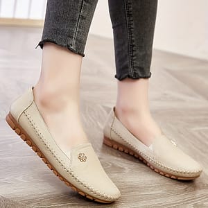Buckle Loafers, Comfortable Slip-on Casual Shoes With Soft Sole, Fashionable Low-top Daily Footwear Clothing, Shoes & Jewelry Shop Online at Dubai Trades
