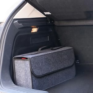 Car Boot Felt Cloth Folding Storage Box Black Grey Car Interior Organiser Model Bag Automotive Shop Online at Dubai Trades
