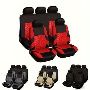 Car Universal Seat Nine-piece Set, Simple And Beautiful, Will Keep Lt ,breathable Polyester Automotive Shop Online at Dubai Trades