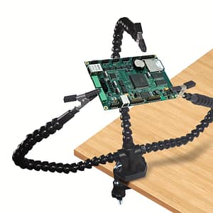Chanseon 3-claw Retractable Auxiliary Clamp – Durable Plastic, Ideal For Soldering Stations, No Battery Required, In Industrial Power Tools Business, Industry & Science Shop Online at Dubai Trades