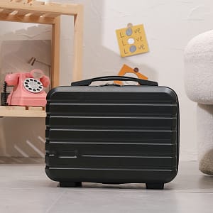 Chic 14-inch Mini Suitcase Cosmetic Bag – Lightweight, With Zip Closure & Fixed Shoulder Strap – Travel, Students, And Gifts Clothing, Shoes & Jewelry Shop Online at Dubai Trades