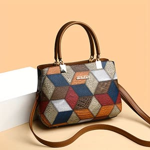 Chic Diamond Quilted Crossbody Bag For Women – Spacious, Lightweight With Adjustable Strap & Zip Closure Clothing, Shoes & Jewelry Shop Online at Dubai Trades