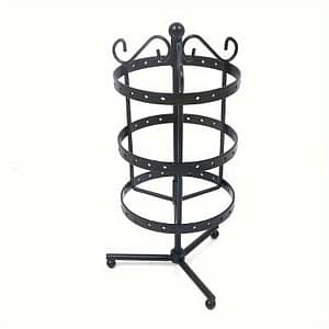 Chic Metal Rotating Earring Organizer – Detachable Jewelry Display Tower For Home & Bedroom Decor, Jewelry Towers Home & Kitchen Shop Online at Dubai Trades