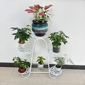 Classic Fashion Metal Flower Stand Plant Stand, Pot Display Stand, And Waterproof Patio, 1pc, Large Gardening & Lawn Care Shop Online at Dubai Trades