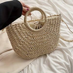 Color Satchel Bag, Travel Beach Bag, Shoulder Beach Bag Clothing, Shoes & Jewelry Shop Online at Dubai Trades
