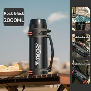 Colorful Pot, Nrmei Insulated Kettle Stainless Steel Super Large Capacity Hot Water Bottle Large Portable Car Travel Teapot Special For Construction Site Camping & Hiking Shop Online at Dubai Trades