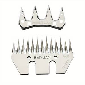 Curved Tooth Sheep Shear Clipper Replacement Blades For Fit Oster, Lister, Sheep Clippers, Detachable Animal Trimmer Shears For Grooming Goats Lambs Llamas Alpacas Dogs Shop Online at Dubai Trades 2