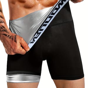 Custom Waist Shorts For Men, Sweat-inducing Sports Shorts, Sauna Pants, Running Shorts, Leggings, Shaping Pants. Active Shorts Shop Online at Dubai Trades