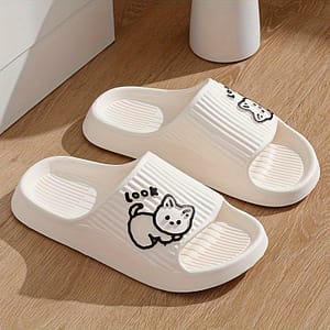 Cute Cartoon Decor Pillow Slides, Slip On Soft Sole Lightweight Casual Slides, Non-slip Eva Shower Slides Clothing, Shoes & Jewelry Shop Online at Dubai Trades