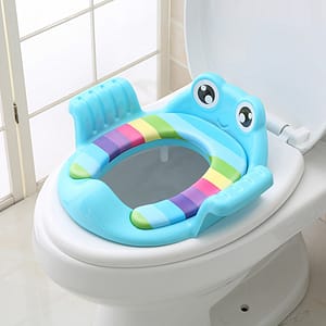 Cute Cartoon Frog Toilet Seat Cover, Portable Potty Training Seat, Plastic, For Boys And Girls, Household Toilet Accessory, Easy Clean Home & Kitchen Shop Online at Dubai Trades