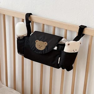 Cute Universal Korean Baby Stroller Storage Hanging Bag – Shelf Storage, Eva Artifacts, Mobile Phone Bottle, And More! Accessories Shop Online at Dubai Trades