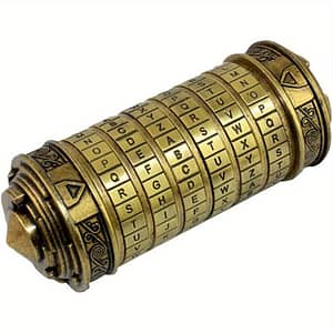 Cylinder Gift Box With Password Lock – Secure Storage For Wedding Rings, Retro Key Box For Rings – Precise And Stylish – Ideal Valentine’s Day Or Birthday Present Arts, Crafts & Sewing Shop Online at Dubai Trades
