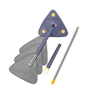 Degree Rotating Triangle Mop Adjustable, Retractable For Cleaning On All Surfaces, Home Cleaning Supplies Shop Online at Dubai Trades