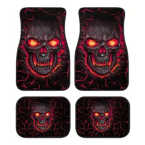 Design 4pcs Car Floor Mat Set – Non-slip, Absorbent Polyester Mats For Fit – Stylish Auto Interior Accessories Automotive Shop Online at Dubai Trades