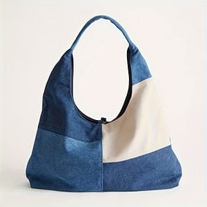 Design Tote Bag, Trendy Canvas Shoulder Bag, Literary Large Hobo Bag For School Travel Work Clothing, Shoes & Jewelry Shop Online at Dubai Trades