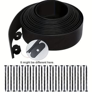 Easy-to-install Garden Border Kit With 15 Sturdy Nails – Durable Pet Landscape Border For Flower Beds, And Lawn Garden Edging Shop Online at Dubai Trades