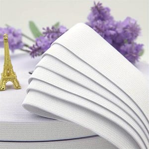 Elastic Bands For Sewing – Stretchy Flat Rubber Band, Black & White, Clothing, Pants, And Diy Garment Accessories Arts, Crafts & Sewing Shop Online at Dubai Trades
