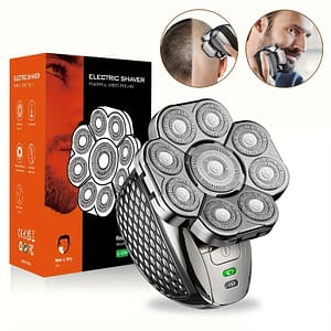 Electric Head Hair Shaver For Hair Cutting, Men’s Cordless Rechargeable & Bald Head With Rotary Blades, Holiday Gift For Him, Father’s Day Gift Beauty & Personal Care Shop Online at Dubai Trades