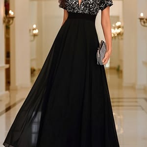1 Shoulder Twist Front Dress, Elegant Sleeveless Bodycon Slit Evening Dress For Party & Banquet, Women’s Clothing Bridesmaid Dresses Shop Online at Dubai Trades 3