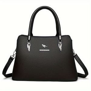 Elegant Black Tote Bag For Women – Large Capacity Shoulder & Crossbody Purse With Adjustable Strap, Commuting, Travel, And Shopping, Crossbody Bag Clothing, Shoes & Jewelry Shop Online at Dubai Trades