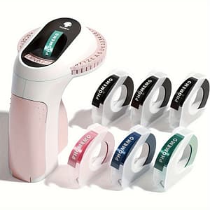 Embossing Machine With 6 Tapes, 3d Portable Embossed Label Printer Writer, Handheld Embosser Label Printer With 6 Tapes For Office Home Organization And Diy Label Makers Shop Online at Dubai Trades