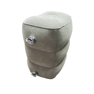 Ergonomic Inflatable Airplane Foot Rest Pillow – Adjustable Height, 3-layer , Portable For Travel & Home Use, Soft Non-woven Material With Storage Bag, Inflatable Travel Pillow Bed Pillows & Positioners Shop Online at Dubai Trades