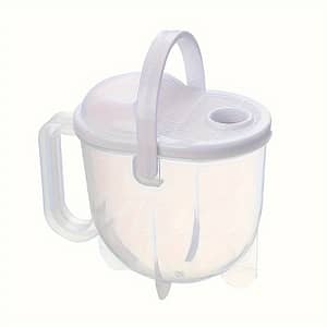 Ergonomic Rice Washer With Strainer Lid – Durable Pp, Manual Kitchen Tool For Rice, Beans, Fruits & Vegetables, Grain, Cleaning, Kitchen Accessories Business, Industry & Science Shop Online at Dubai Trades