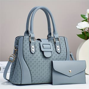 Fashion Plaid Two-piece Set Shoulder Bag, Single Strap, , Luxury, Large Capacity, Zipper Closure, Lining, Edge Paint, With Removable Strap, For Mom, Clothing, Shoes & Jewelry Shop Online at Dubai Trades